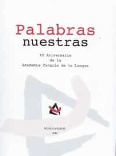 Portada de PALABRAS NUESTRAS.