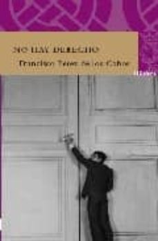 Portada de NO HAY DERECHO