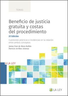 Portada de BENEFICIO DE JUSTICIA GRATUITA Y COSTAS DEL PROCEDIMIENTO (2.ª EDICION) (EBOOK)