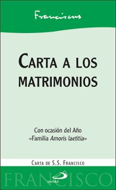 Portada de CARTA A LOS MATRIMONIOS