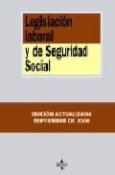 Portada de LEGISLACION LABORAL Y DE LA SEGURIDAD SOCIAL (11ª ED.)