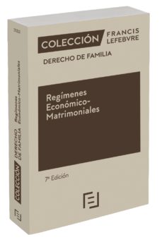 Portada de REGIMENES ECONOMICO-MATRIMONIALES 2023. DERECHO DE FAMILIA