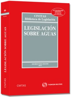 Portada de LEGISLACION SOBRE AGUAS (18ª ED.)