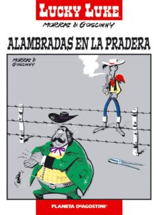 Portada de LUCKY LUKE 22: ALAMBRADAS EN LA PRADERA