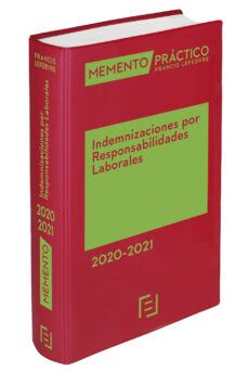 Portada de MEMENTO INDEMNIZACIONES POR RESPONSABILIDADES LABORALES 2020-2021