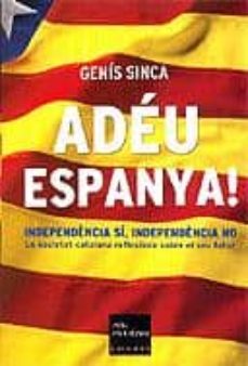 Portada de ADEU ESPANYA!