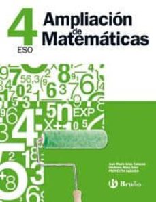 Portada de AMPLIACION DE MATEMATICAS 4 ESO