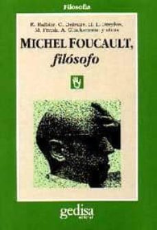 Portada de MICHEL FOUCAULT, FILOSOFO