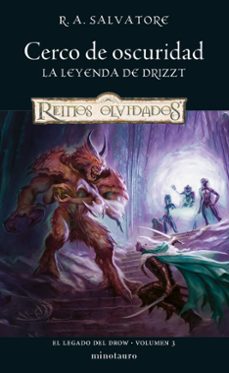 Portada de EL LEGADO DEL DROW CERCO DE OSCURIDAD