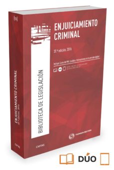 Portada de CIVITAS: ENJUICIAMIENTO CRIMINAL (37ª ED.)