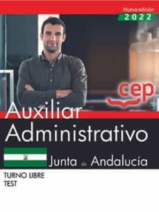 Libros descargar iphone gratis AUXILIAR ADMINISTRATIVO (TURNO LIBRE). JUNTA DE ANDALUCÍA. TEST (Spanish Edition) de  9788419353498 FB2