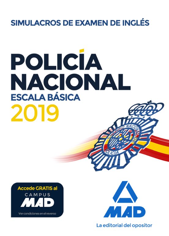 POLICIA NACIONAL ESCALA BASICA: SIMULACROS DE EXAMEN DE INGLES | ALBA