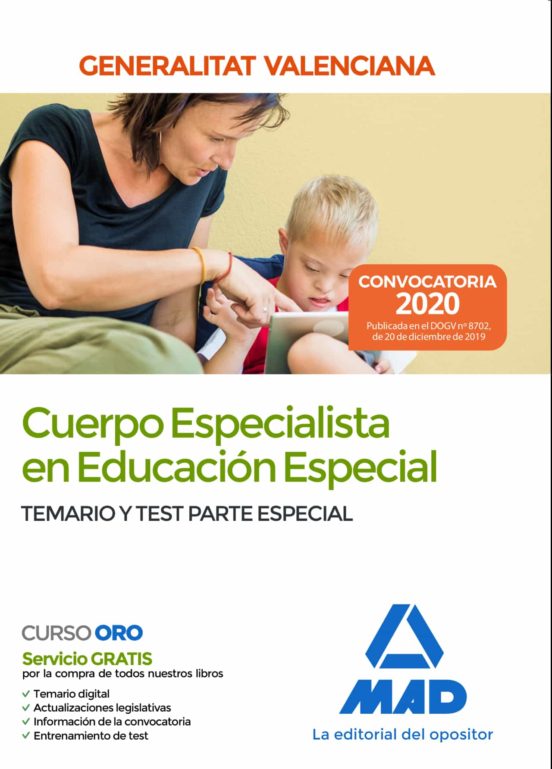 CUERPO ESPECIALISTA EN EDUCACIÓN ESPECIAL DE LA ...