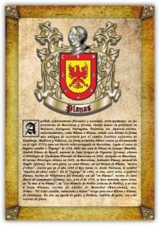 Apellido Planas Catalunya Origen Historia Y Her Ldica De Los My Xxx