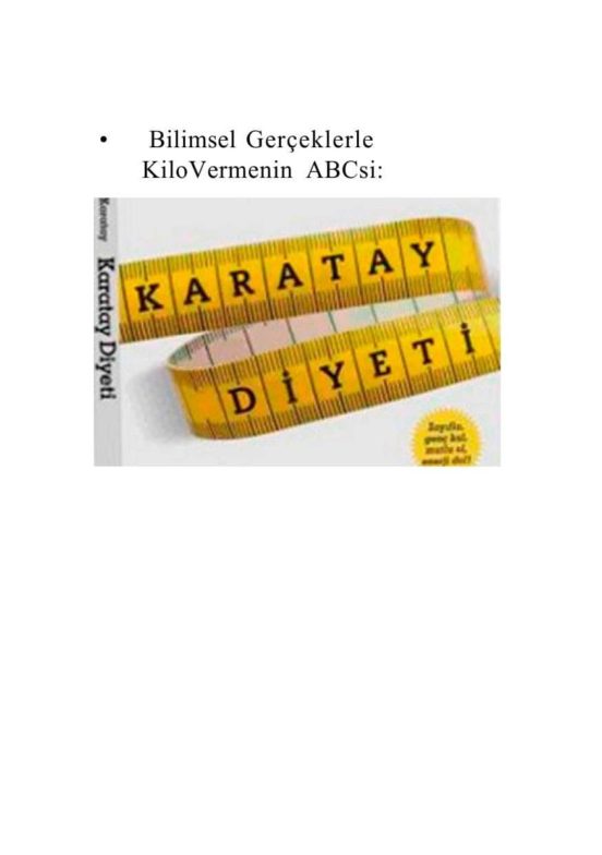 KARATAY DIYETICANAN KARATAY EBOOK CANAN KARATAY Descargar libro