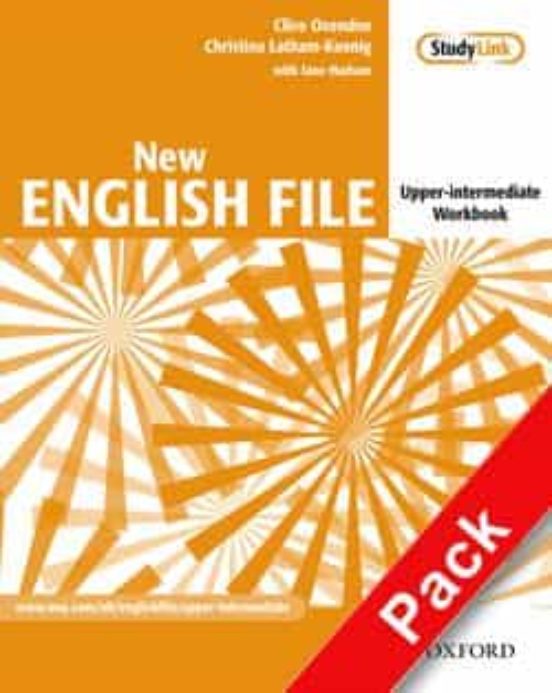 English File Upper Intermediate Odpowiedzi NEW ENGLISH FILE. UPPER-INTERMEDIATE WORKBOOK con ISBN 9780194518468