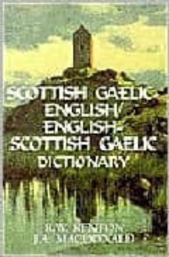 SCOTTISH GAELIC-ENGLISH/ENGLISH-SCOTTISH GAELIC DICTIONARY | R.W ...