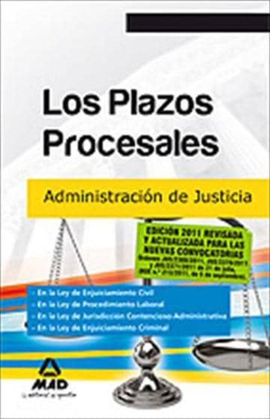 LOS PLAZOS PROCESALES De VV.AA. | Casa Del Libro