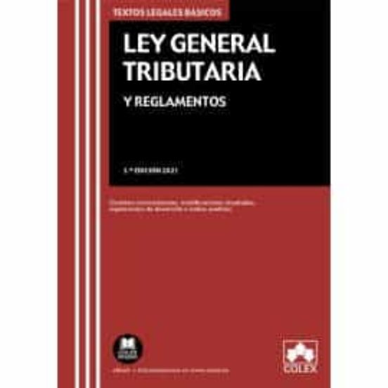 Ley General Tributaria Y Reglamentos Colex Casa Del Libro 6724