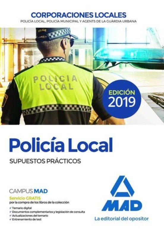 POLICIA LOCAL SUPUESTOS PRACTICOS con ISBN 9788414226698 Casa del Libro