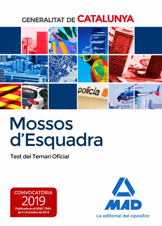 MOSSOS D`ESQUADRA: TEST DEL TEMARI OFICIAL