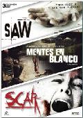 mentes en blanco + saw 1 + scar (dvd)-8435153742323 mentes en blanco + saw 1 + scar (dvd)-8435153742323